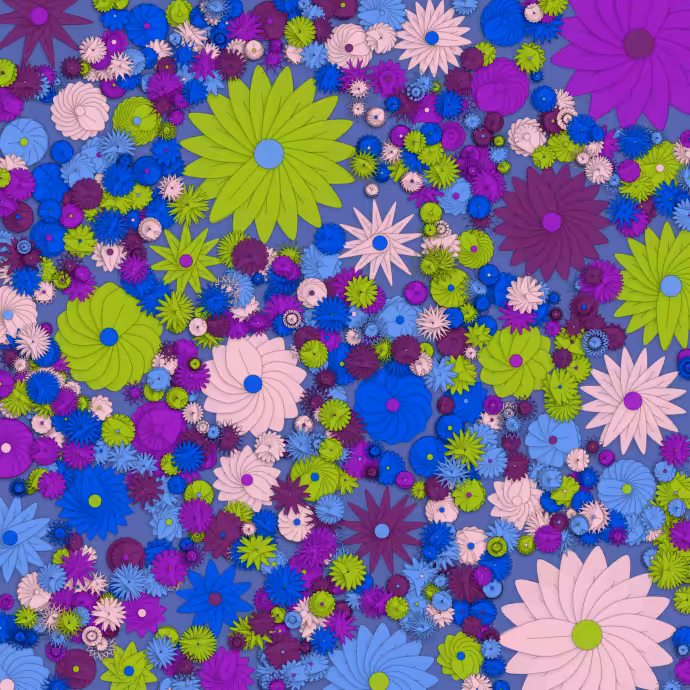 Flower garden #10