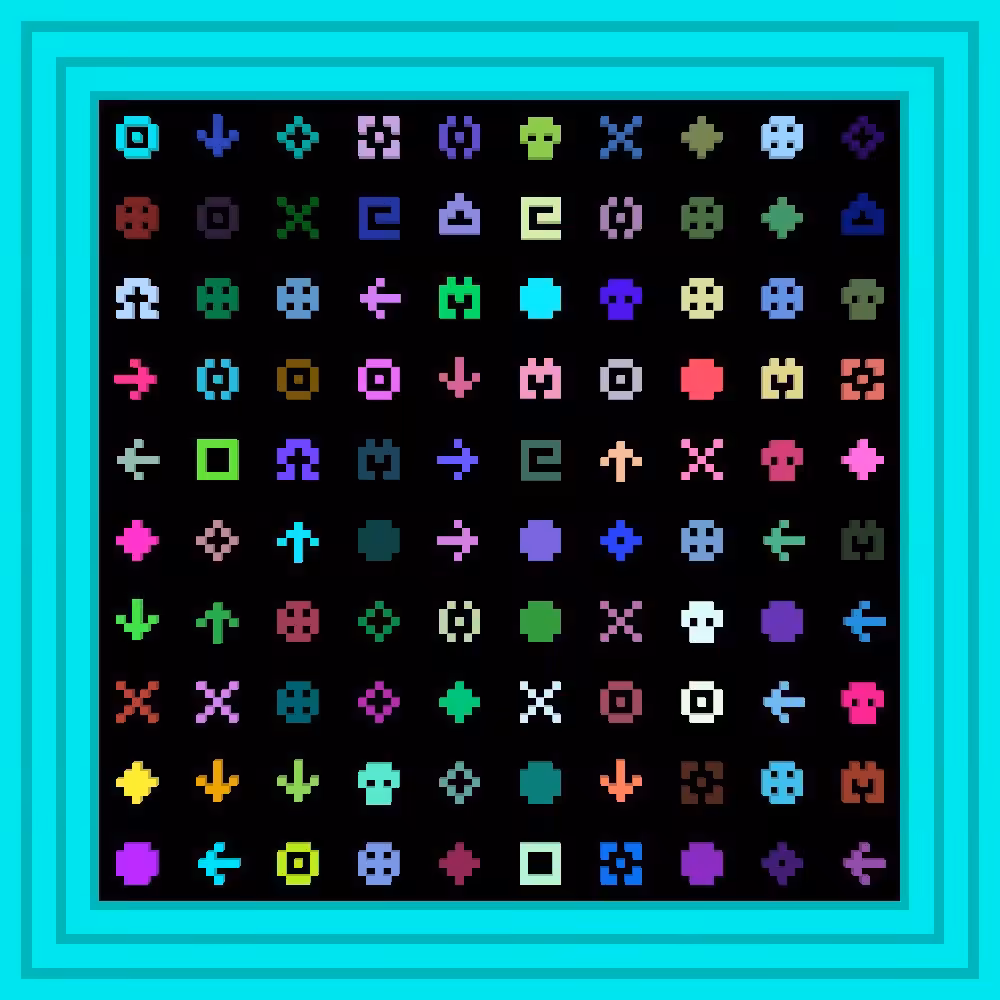 Paul :: Procedural Symbols #49/1000