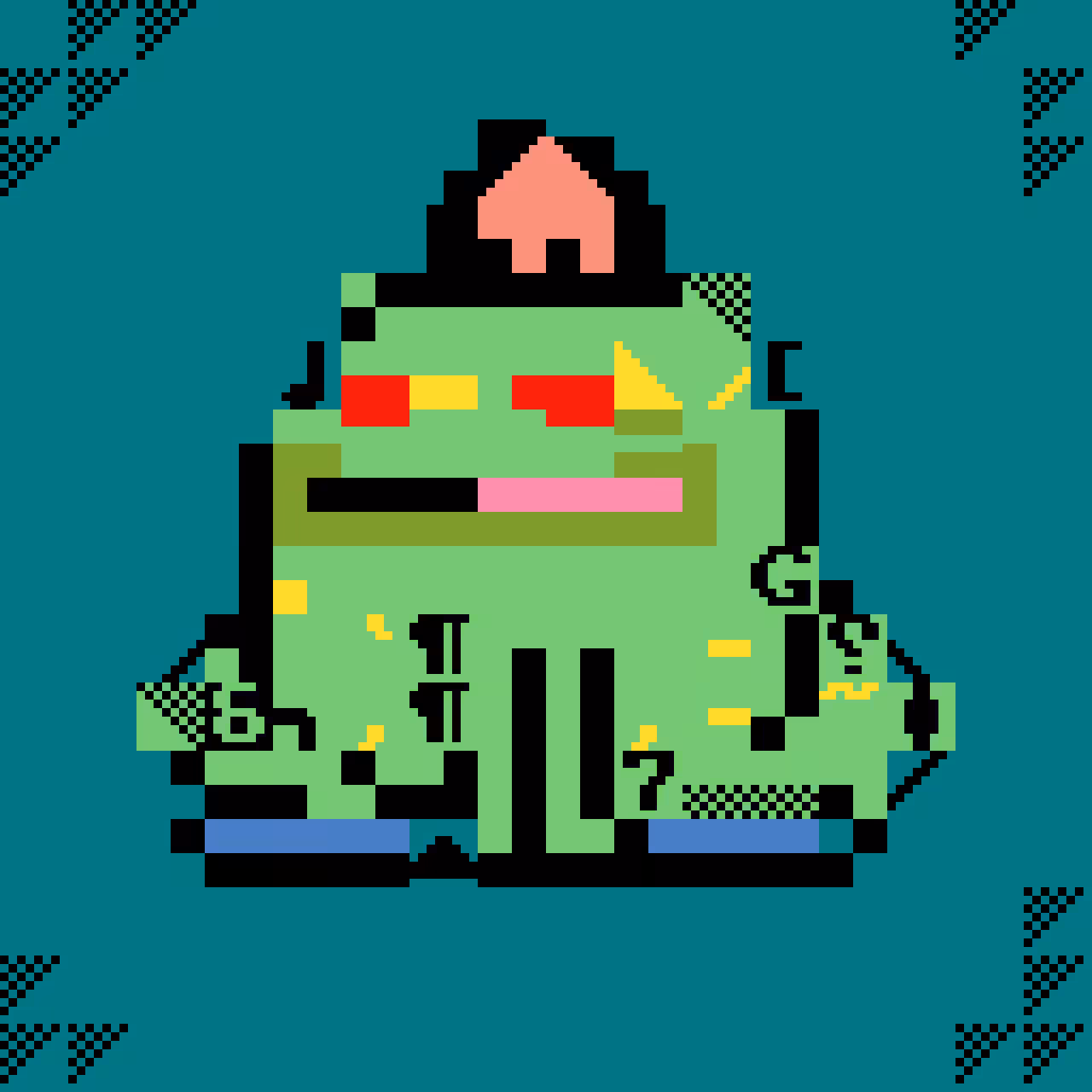 ASCII CrypToadz #1499