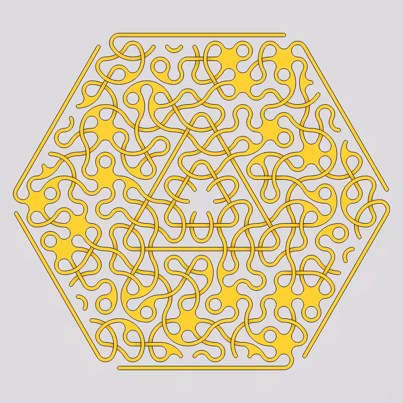 Truchet Threefold Symmetry #57
