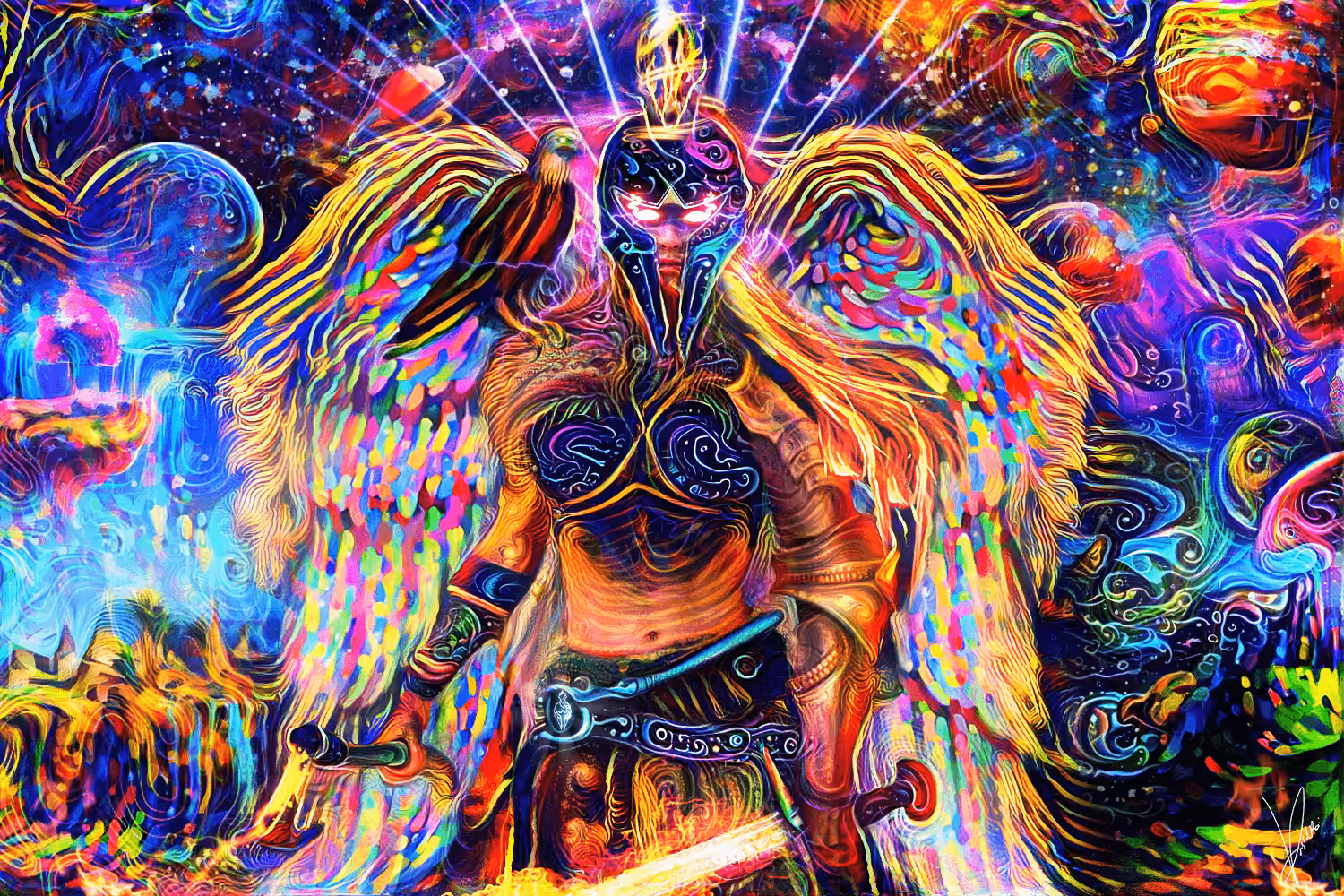 Mandox queen -METAGRAPHIC VISIONARY #10