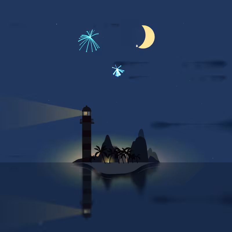 Fireworks Island #2