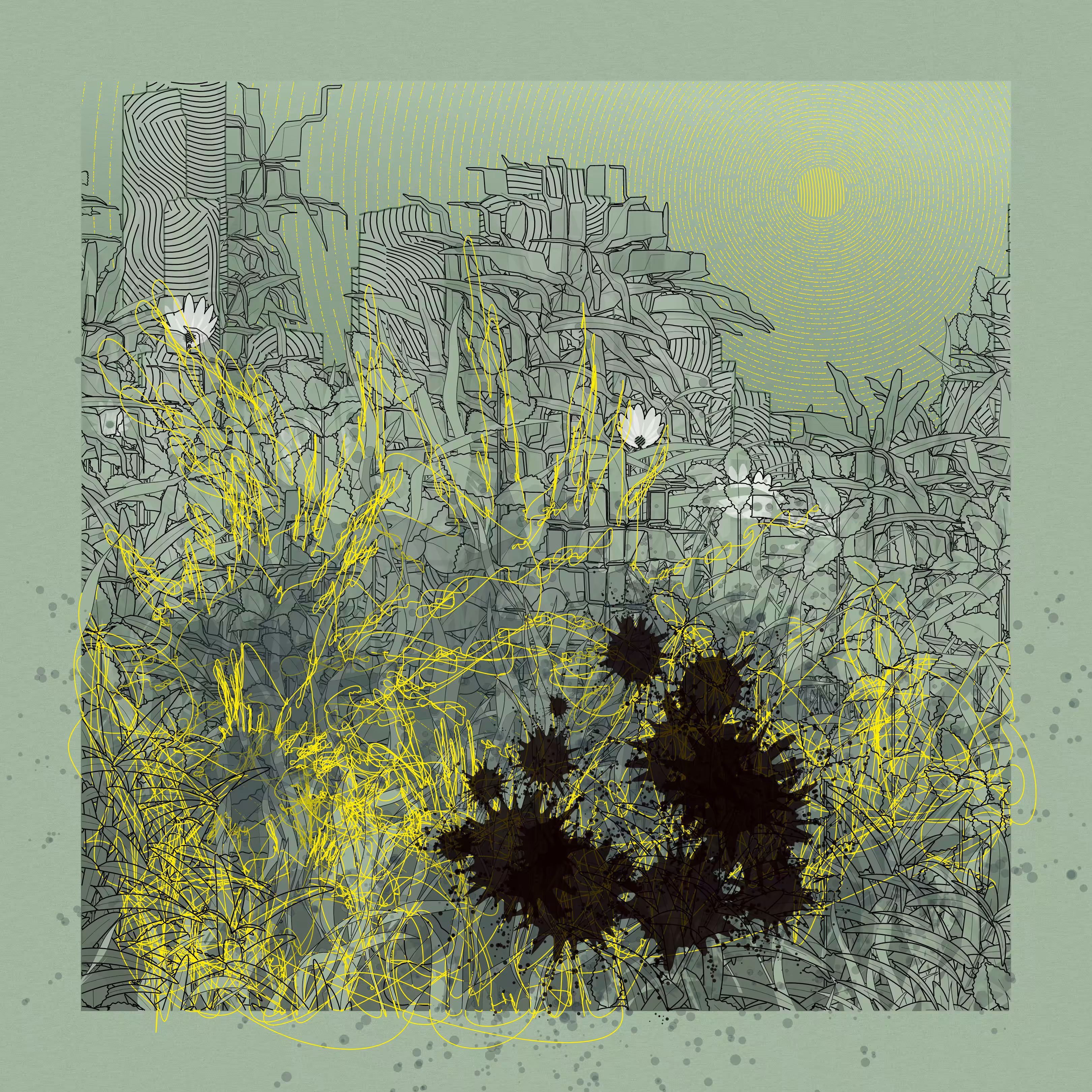 Landscape with Carbon Capture #10120