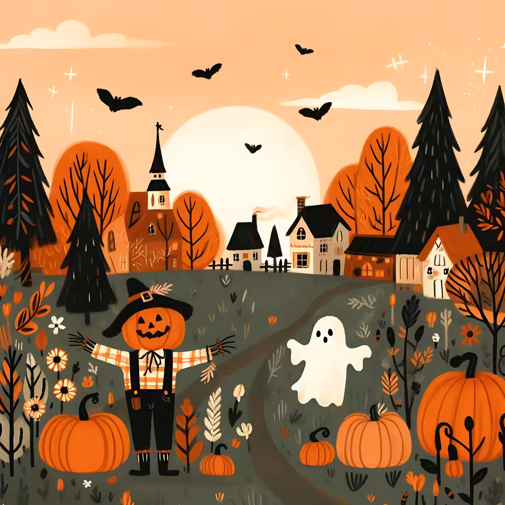 Spooky village 