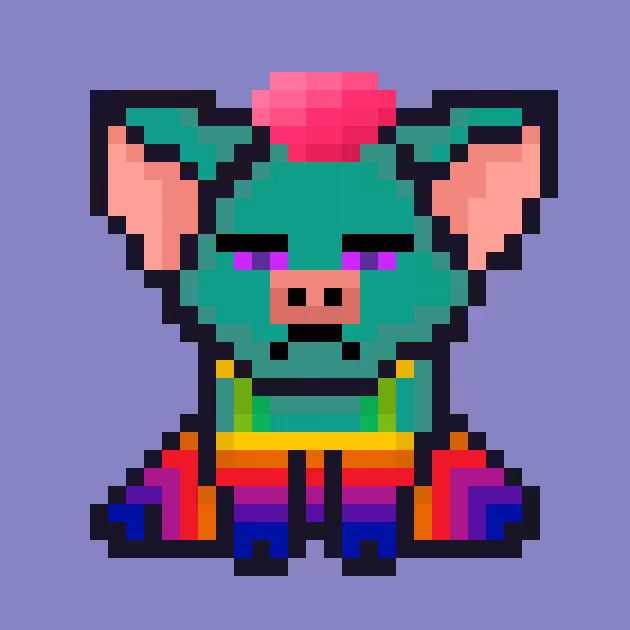 Punk Pig #00108