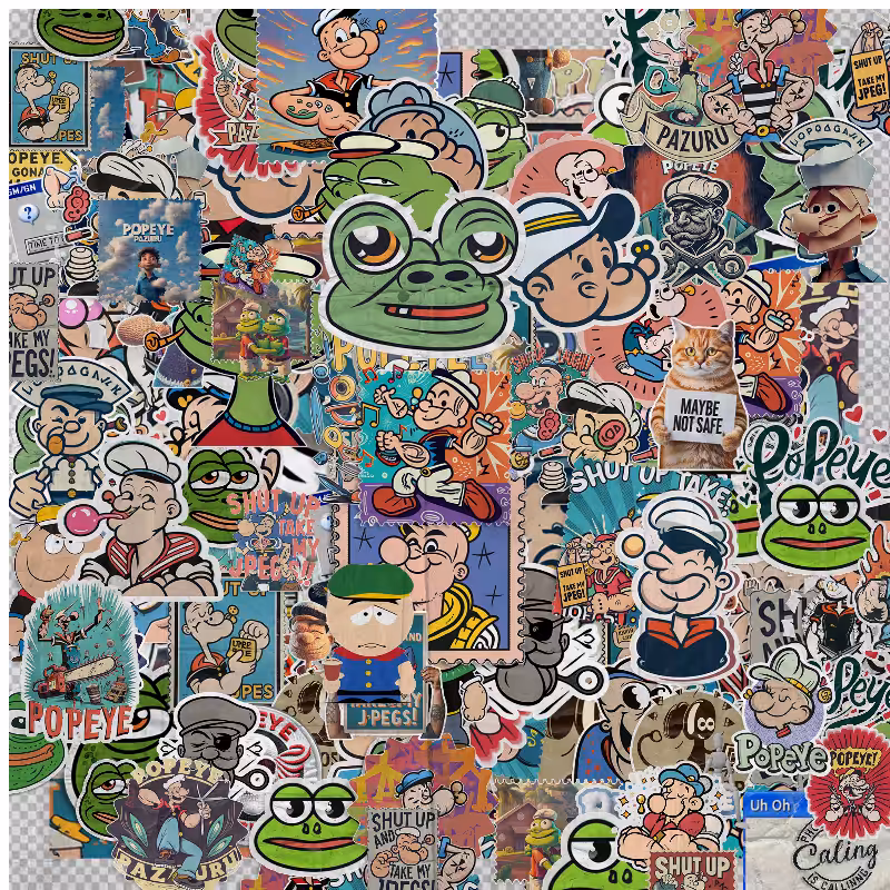 Sticker addict: PEPEYE #17