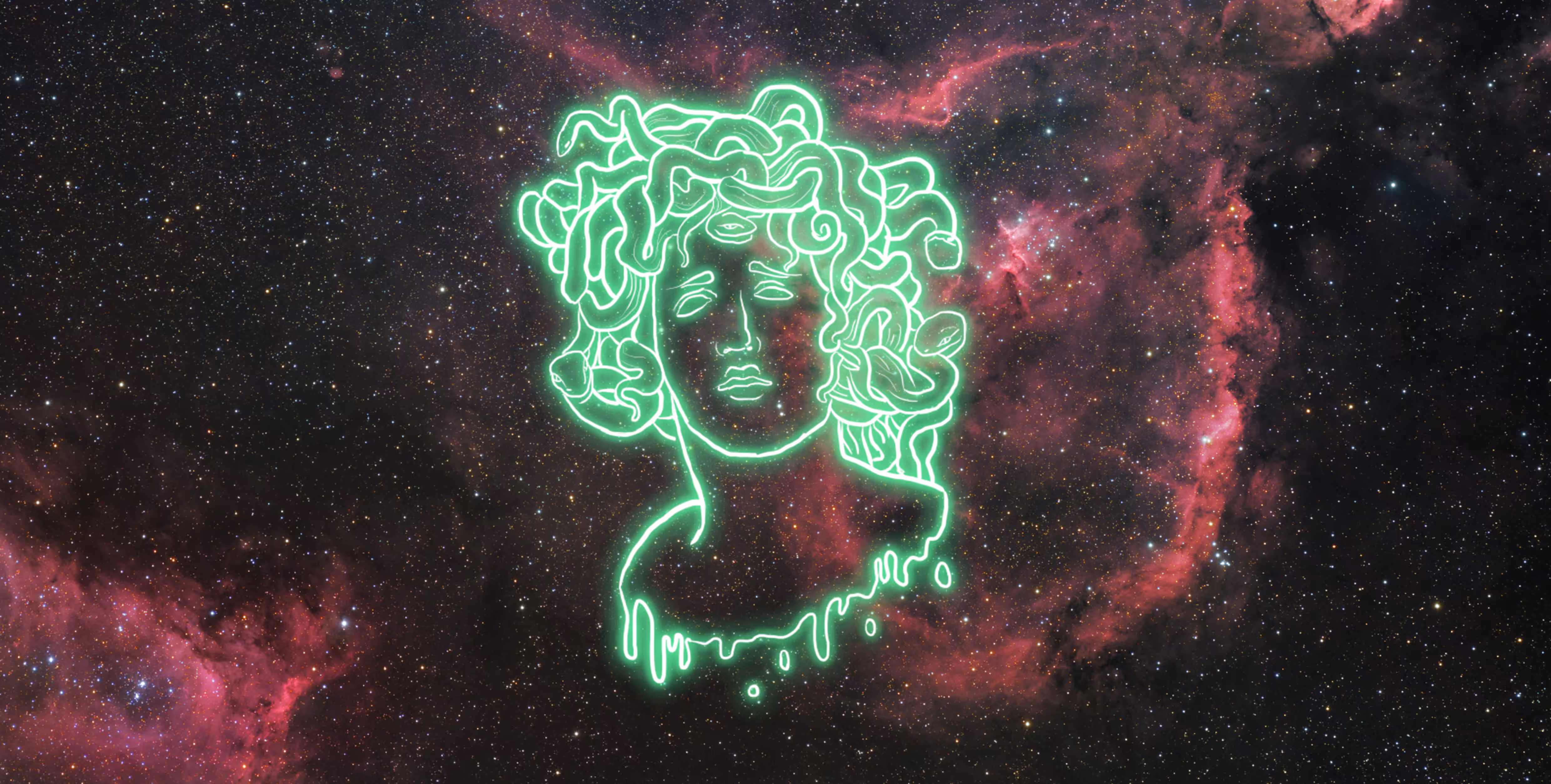 Neon Medusa