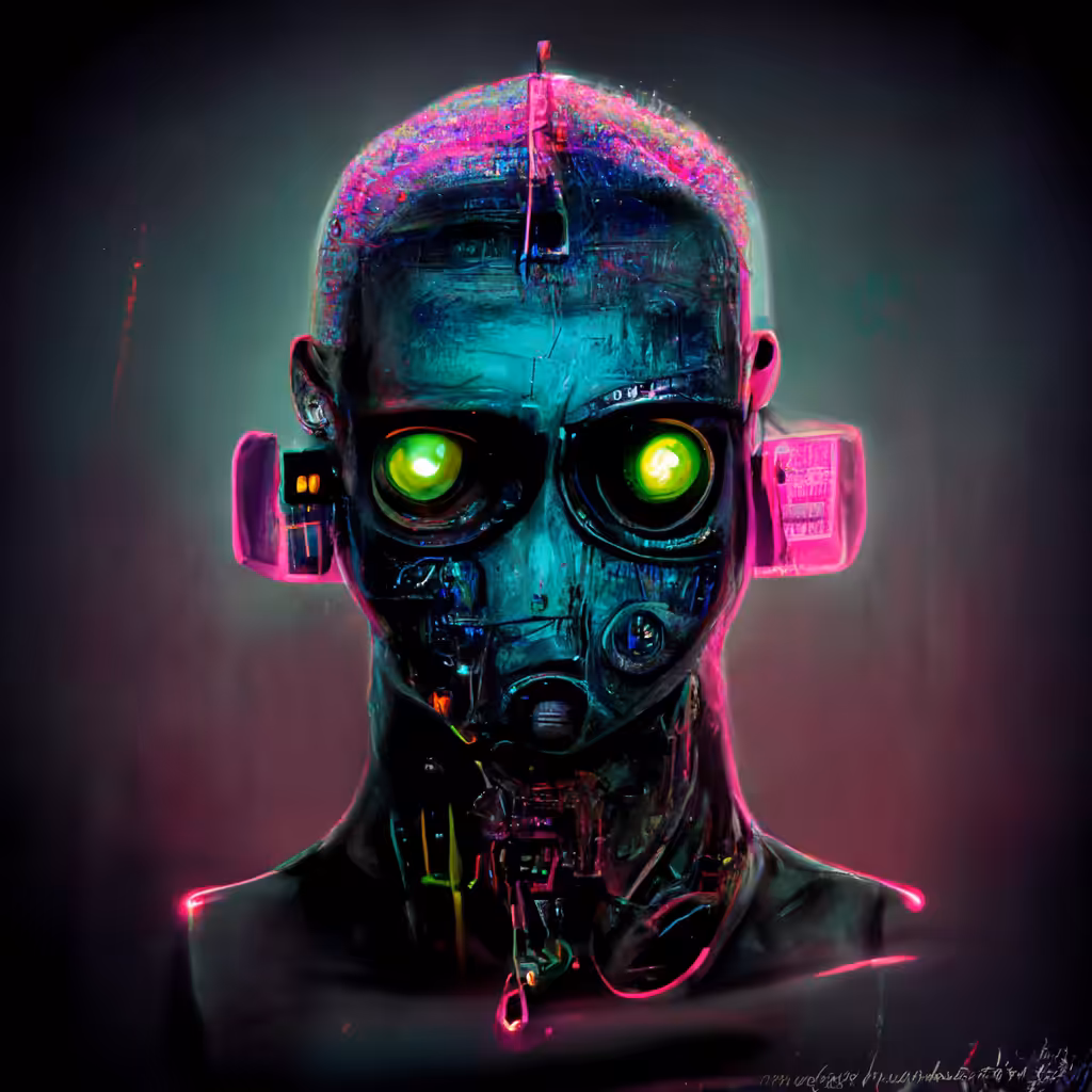 AI Cyber Robot 14