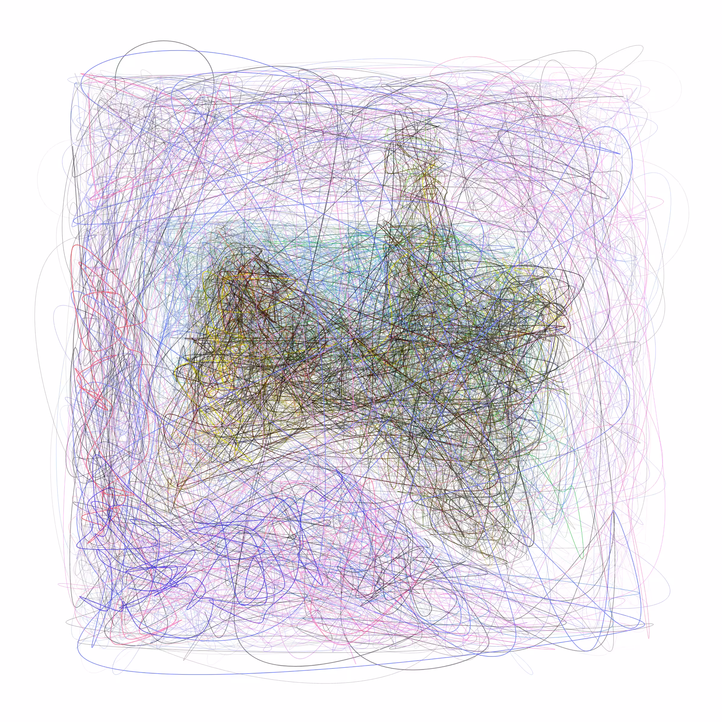 Scribbled Boundaries #587
