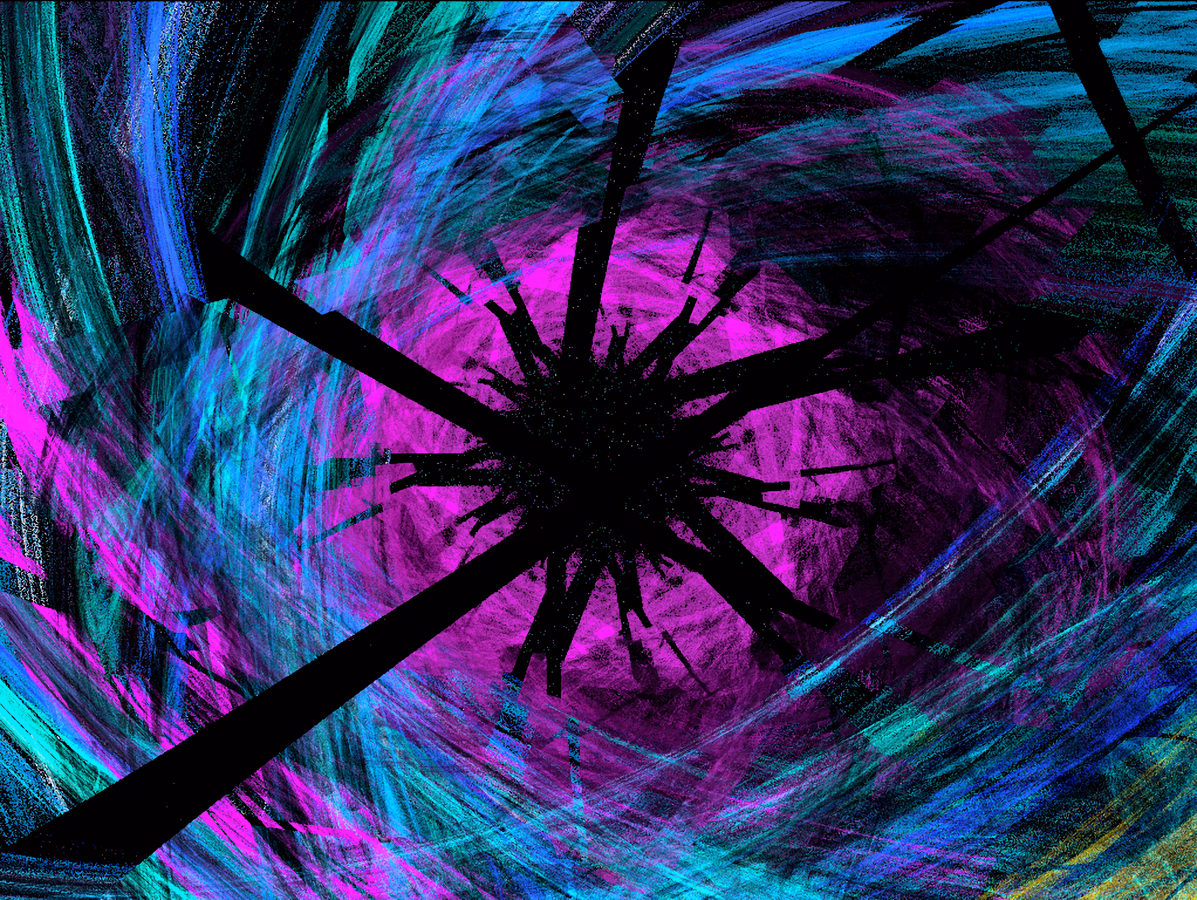 Raw Fractal Series - #112 - Magnetar