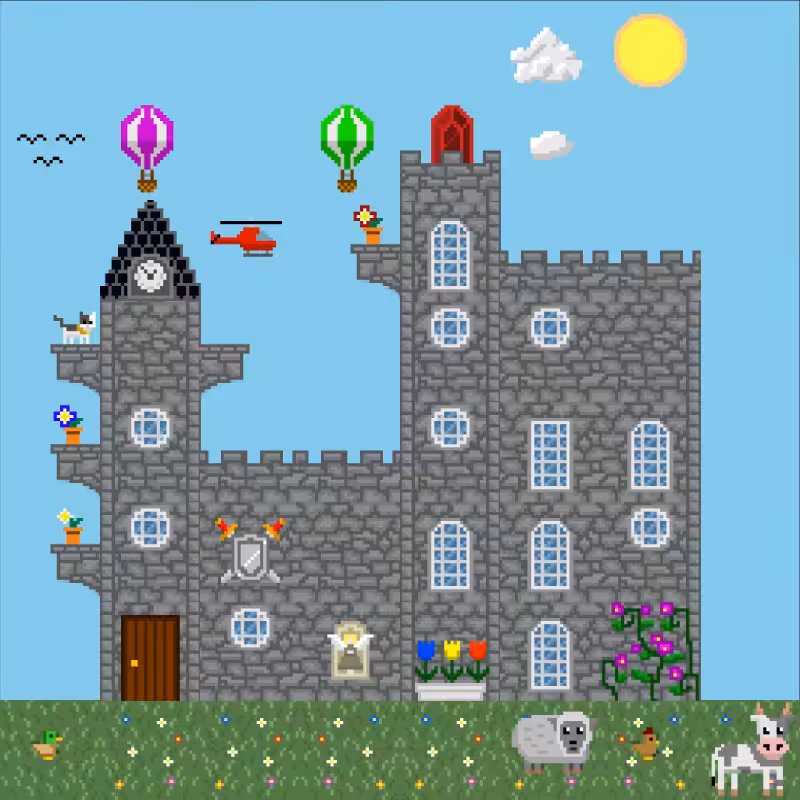 2D Mansion #766