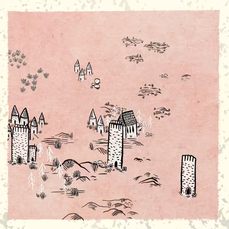 Medieval Village  #136