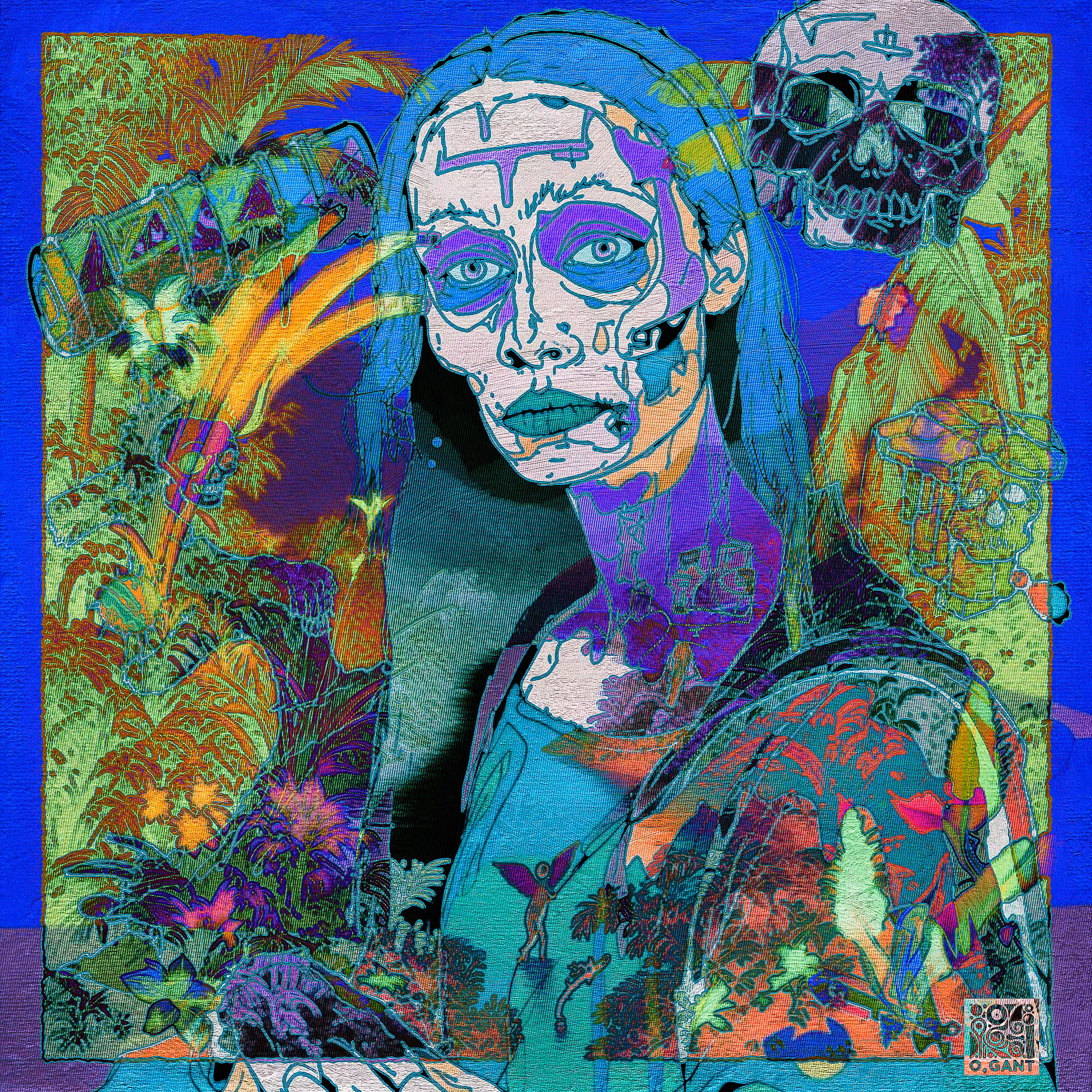 SUPER RARE: MD Zombie: Mona Lisa Smile