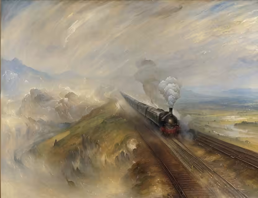 J.M.W. Turner-Rain, Steam and Speed: The Great Western Railroad