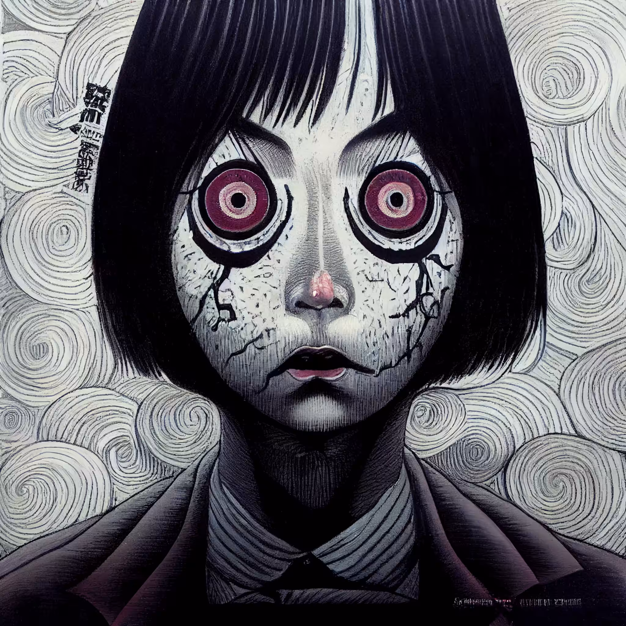 Horror face 12/14