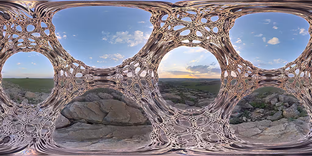 Inside the Pine - 8K VR Fractal