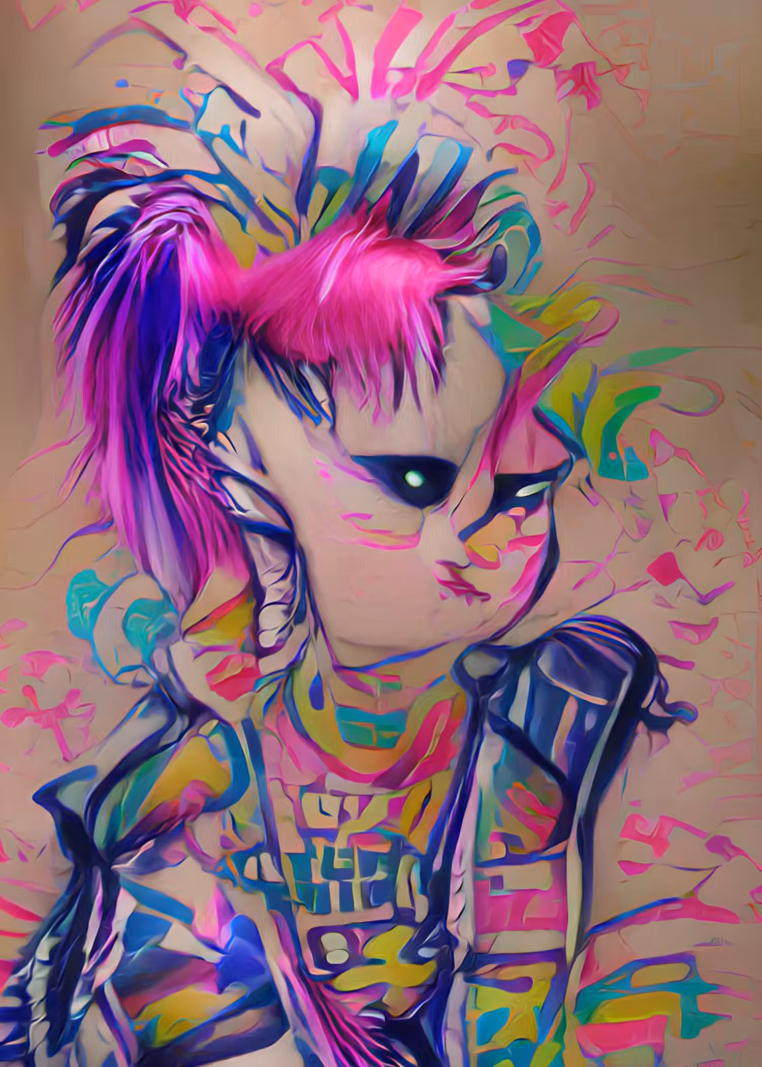 Scribbled Punk #23