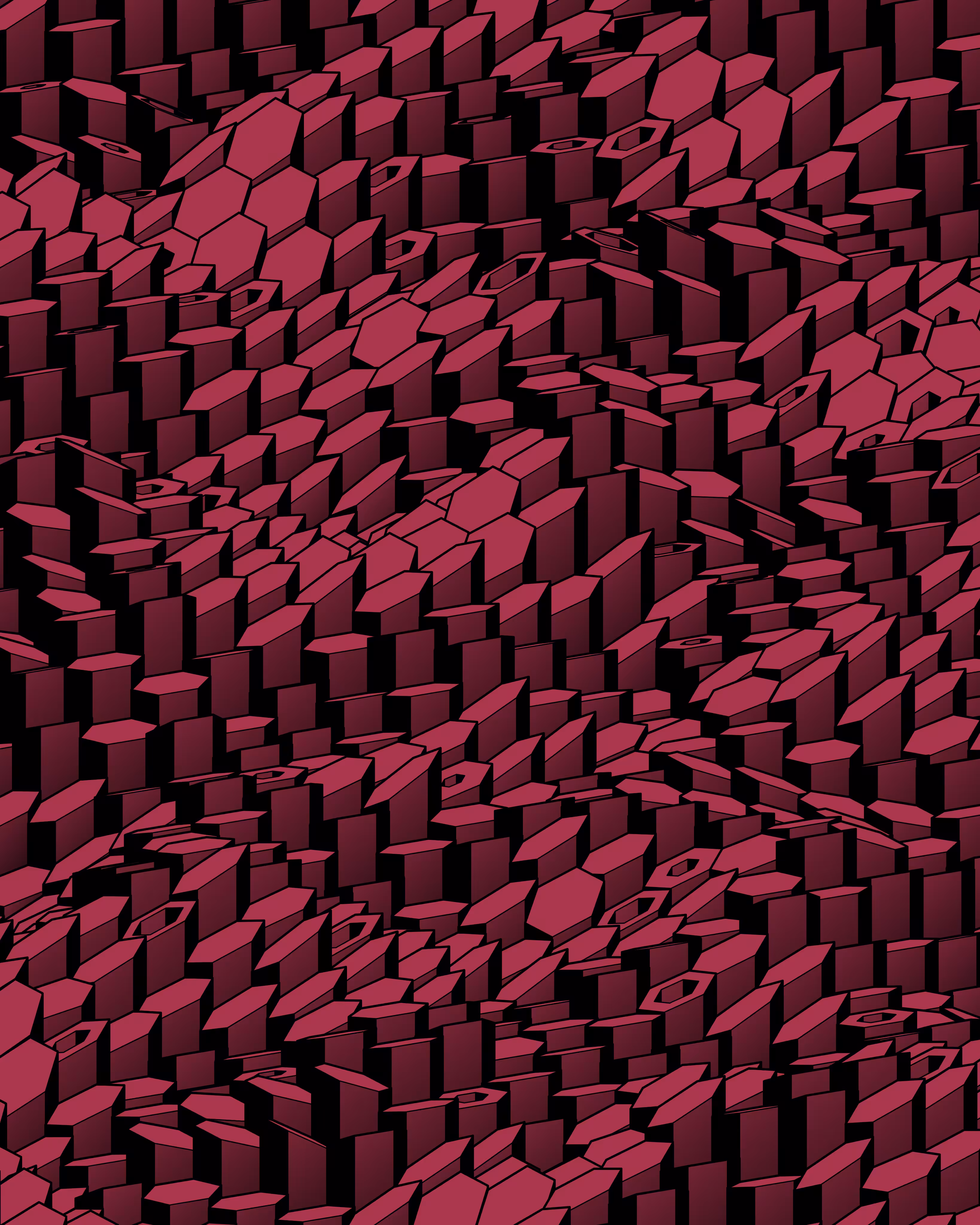 Hexagones Landscape #283
