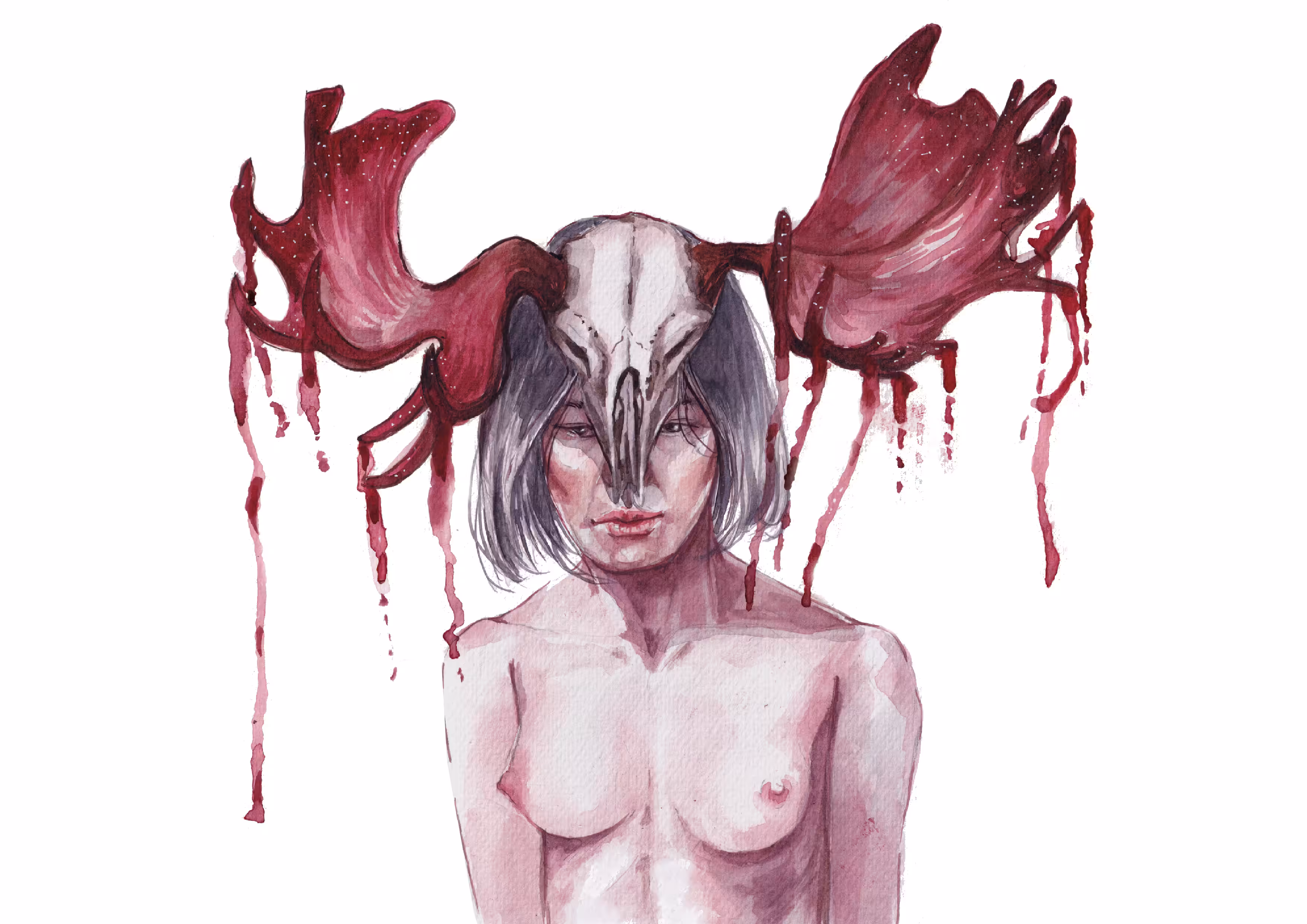 Girl in red horn 02: Stink of death