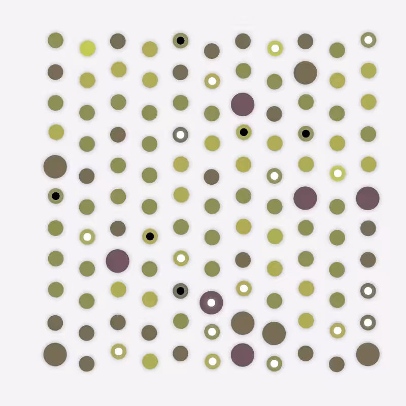 Circle Study with Color & Motion #6