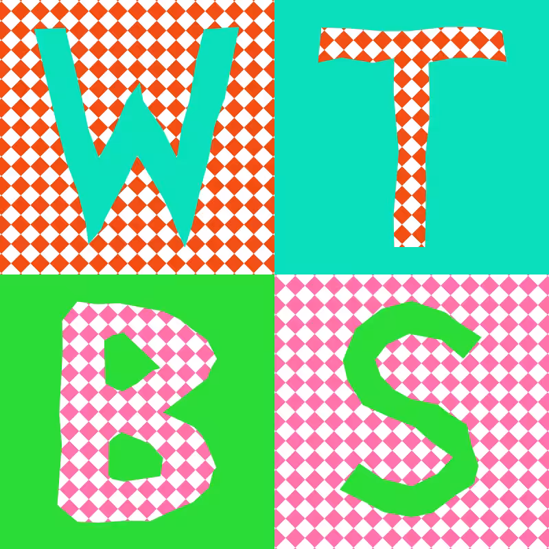 Waiting To Be Signed Logo with Wobbles #279