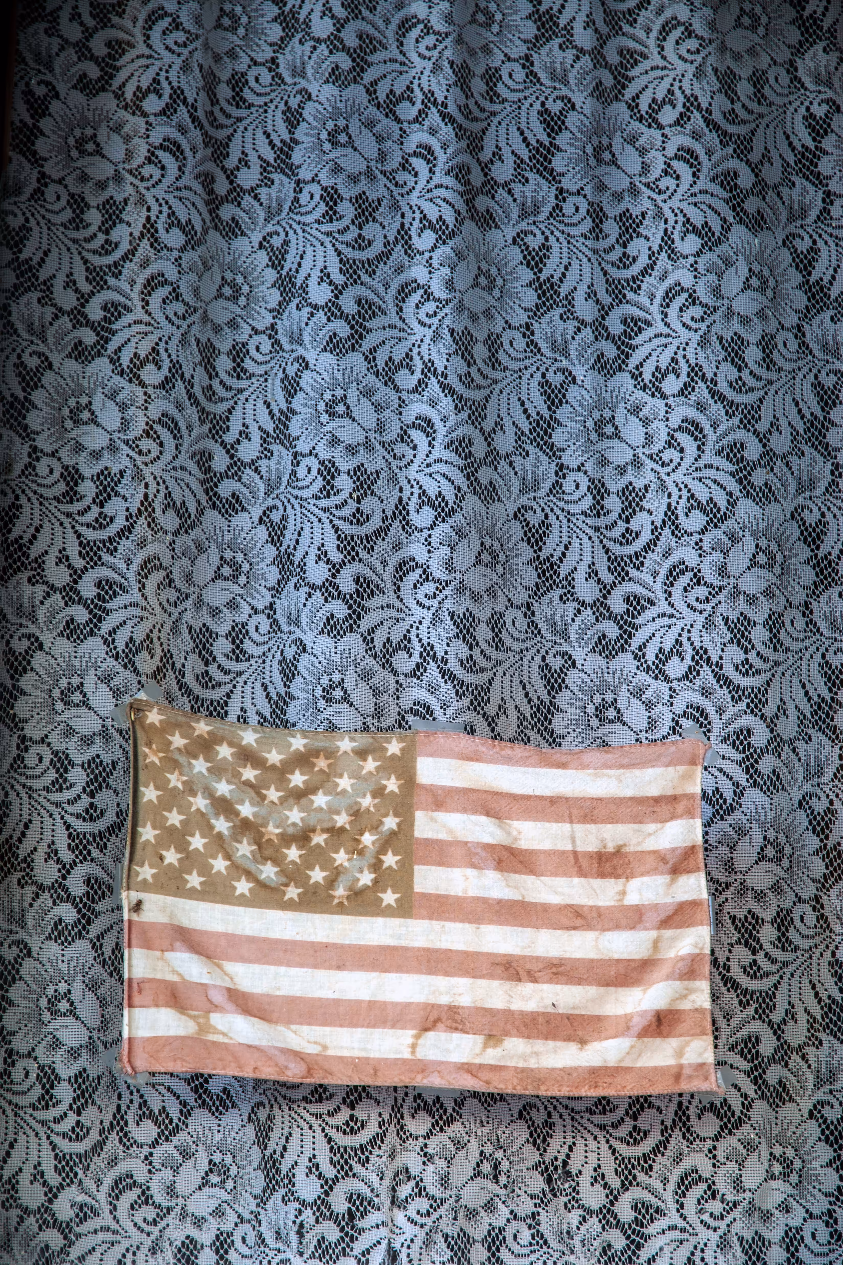 Faded Cloth, Blue Lace