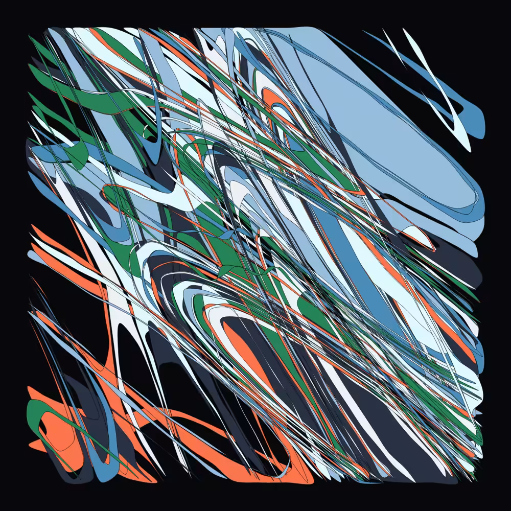 Geometric colorful shapes 3 #54