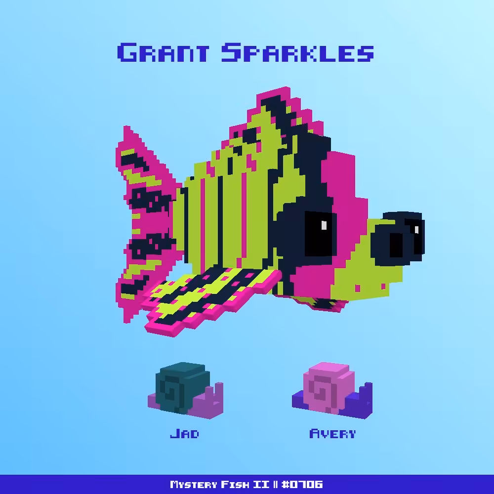 Grant Sparkles :: Mystery Fish 0706/1000 
