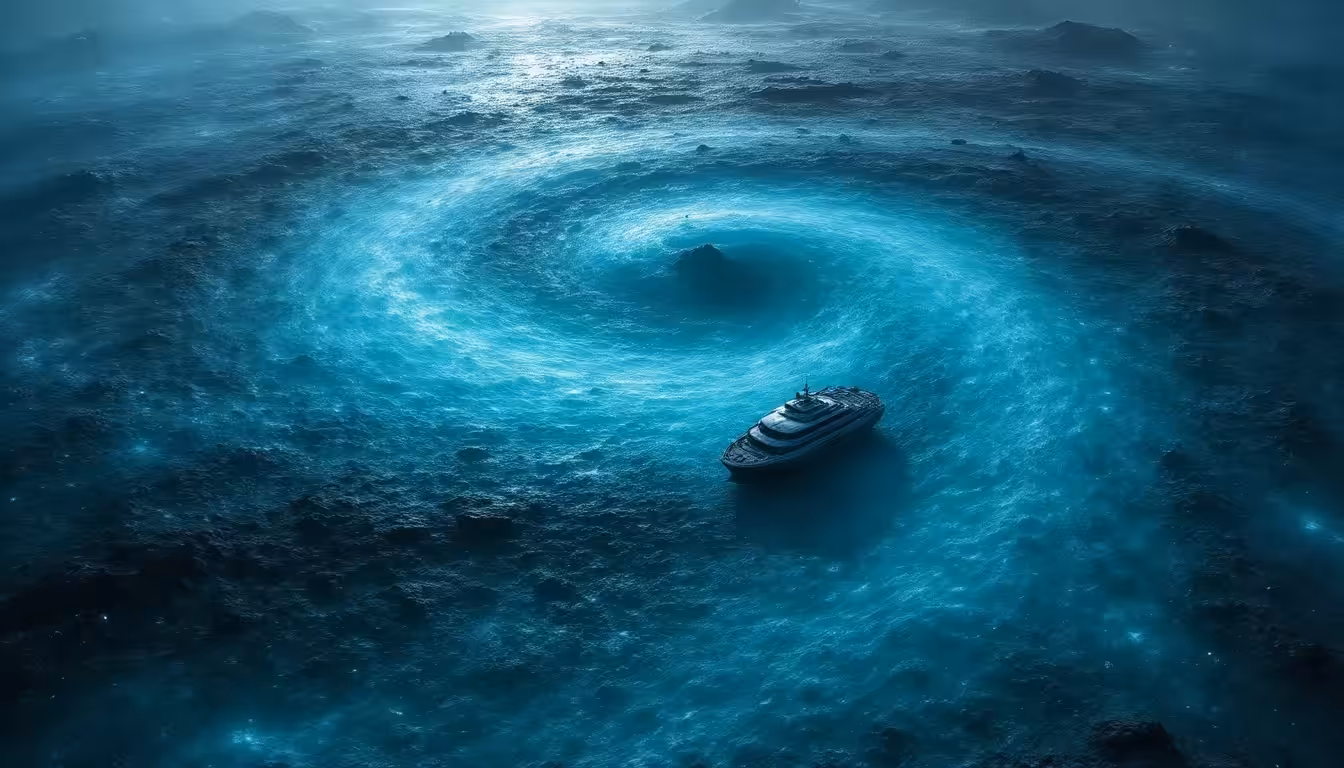 Lost in the Blue