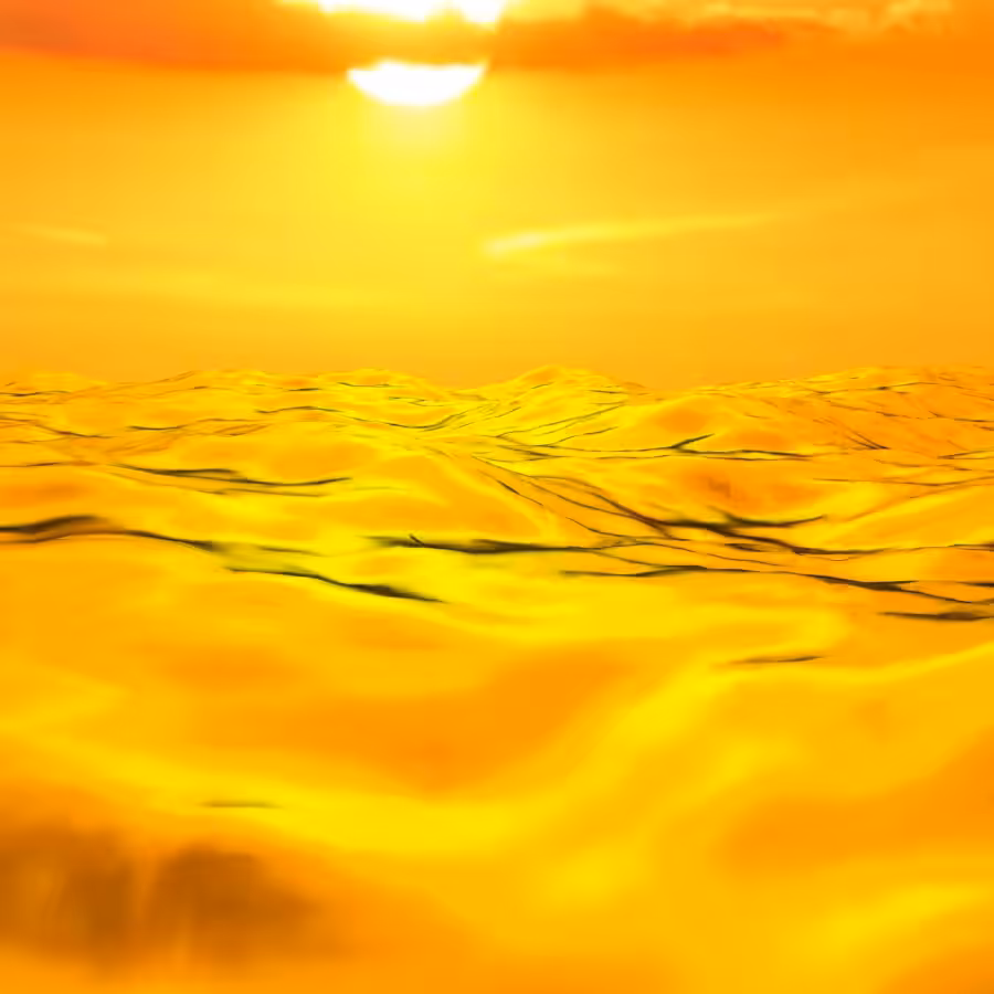 Gold sunset