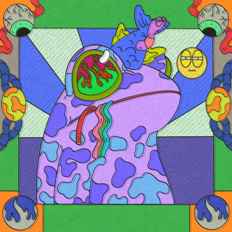 Blue Toad #44