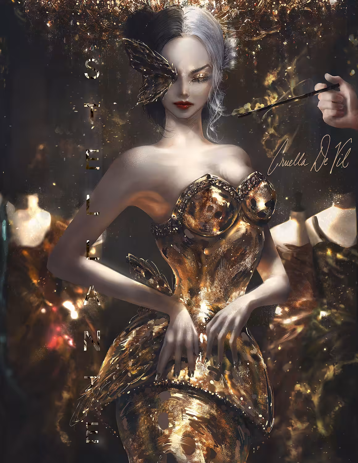 Cruella│The Butterfly Dress