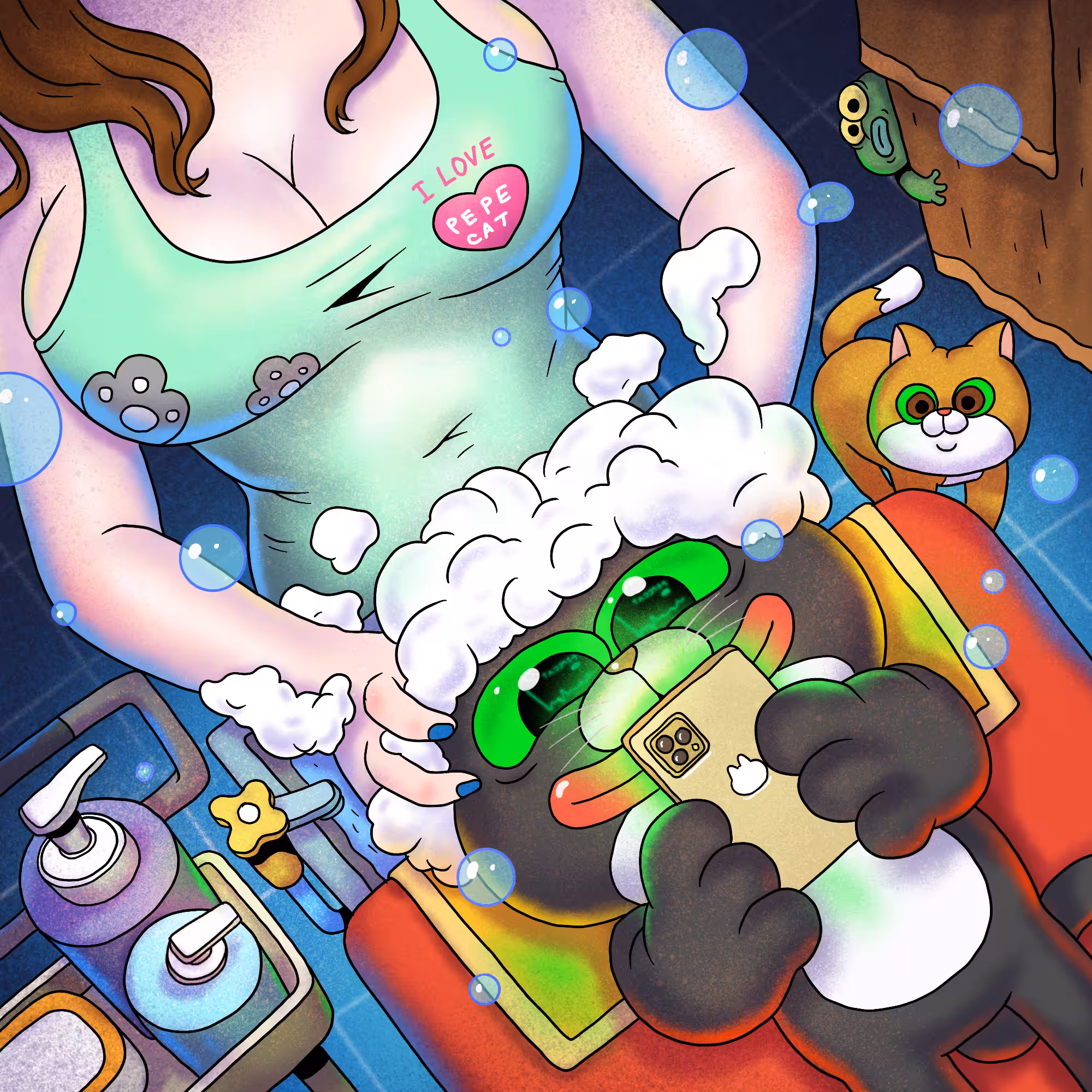 PEPECAT: Purrfect Spa Day