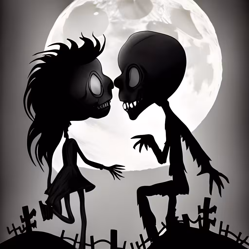 Halloween Moments: Kissing on October 31
