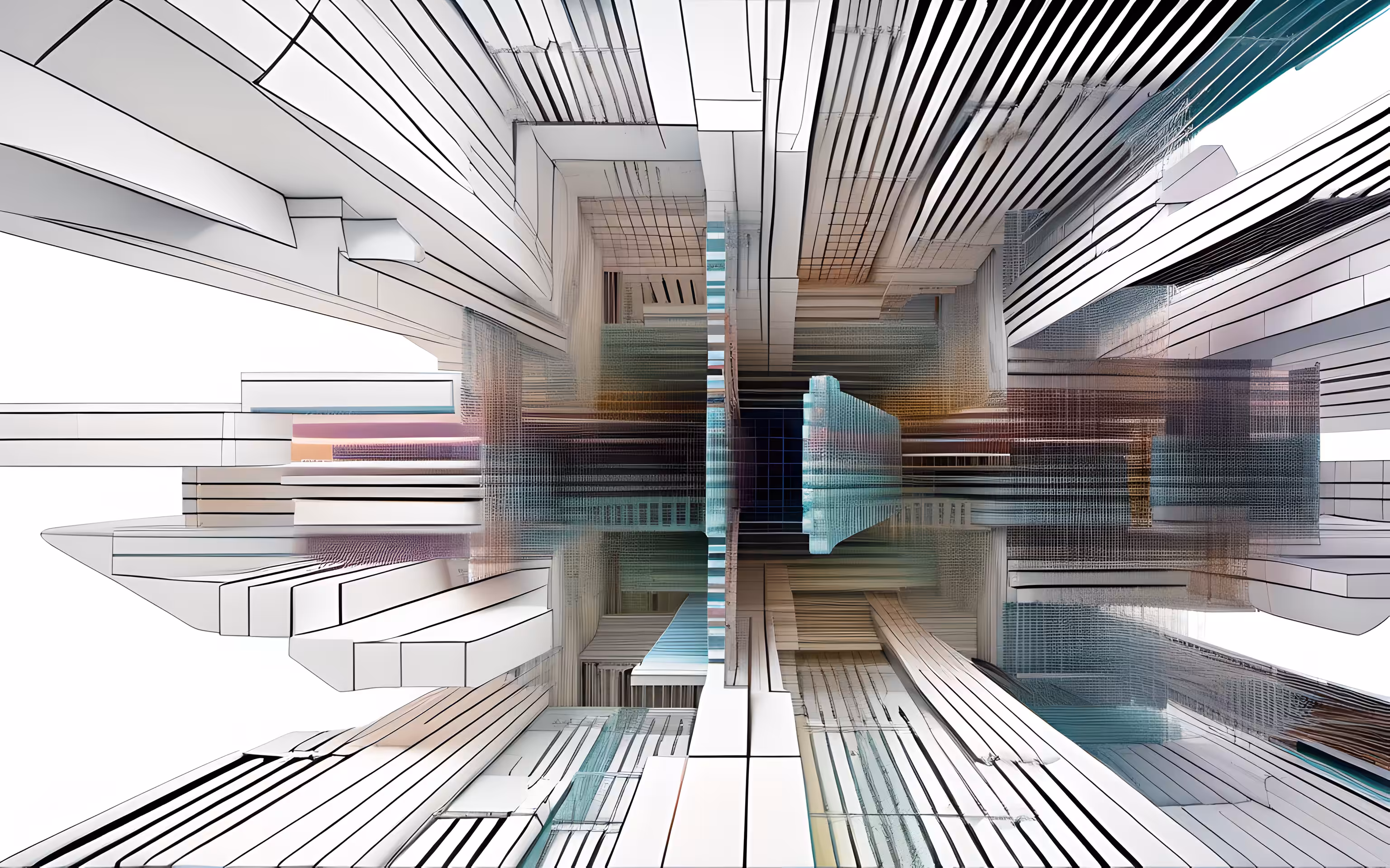 AI imagines famous generative artworks #57
