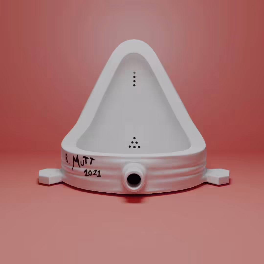 Fountain, Red, 2021