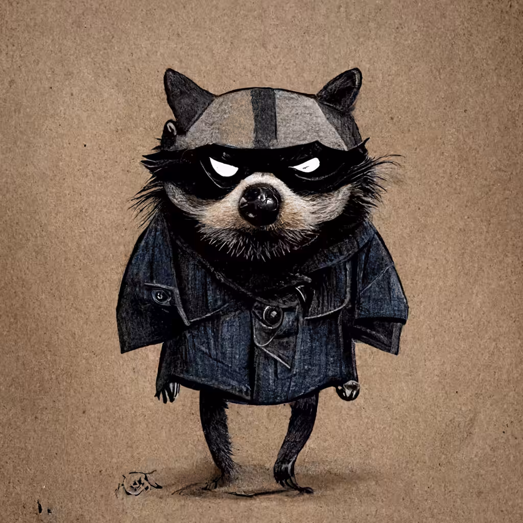 Rug Pull Racoon 041