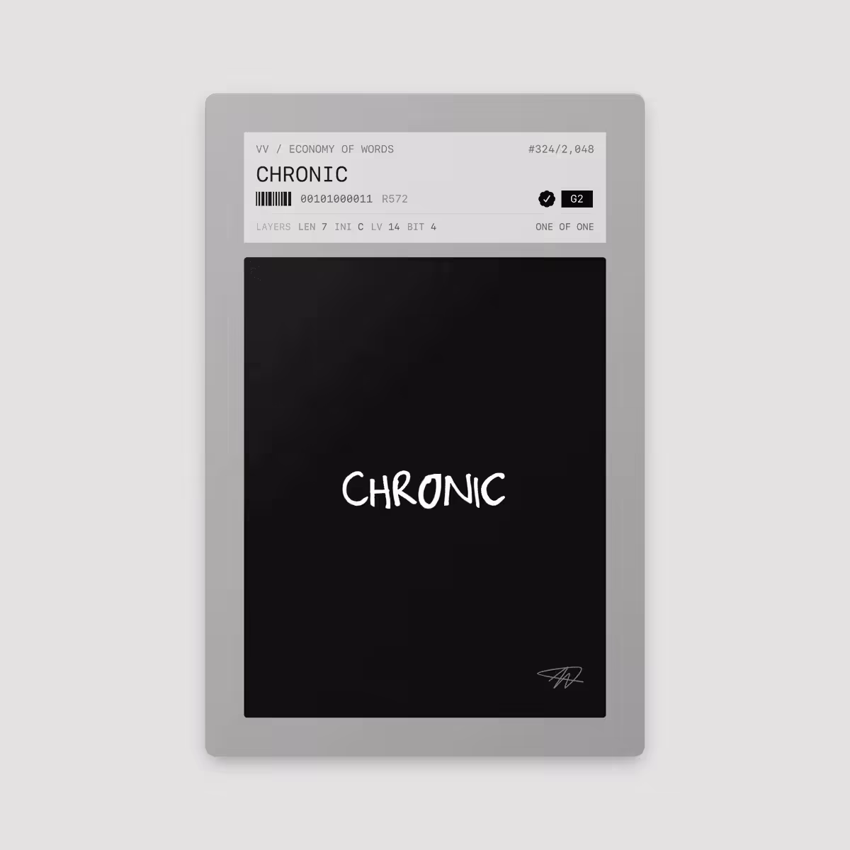 CHRONIC · #324