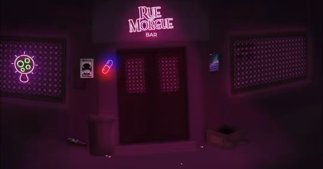 ''RUE MORGUE BAR''