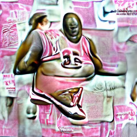Michael Jordan Pink Fat N2