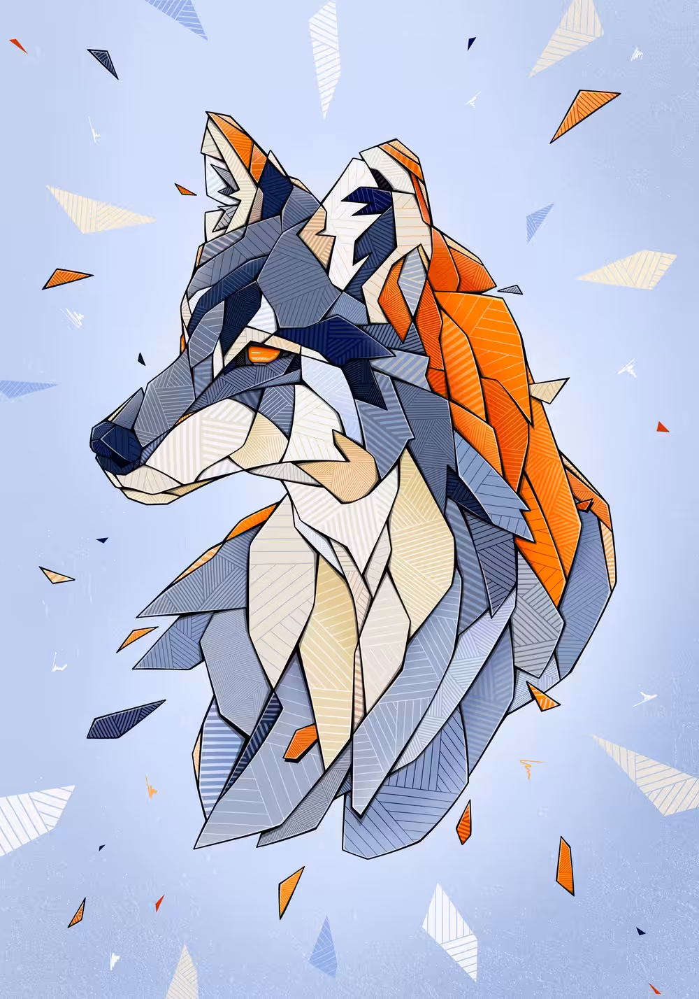 Fractal Creatures // Wolf