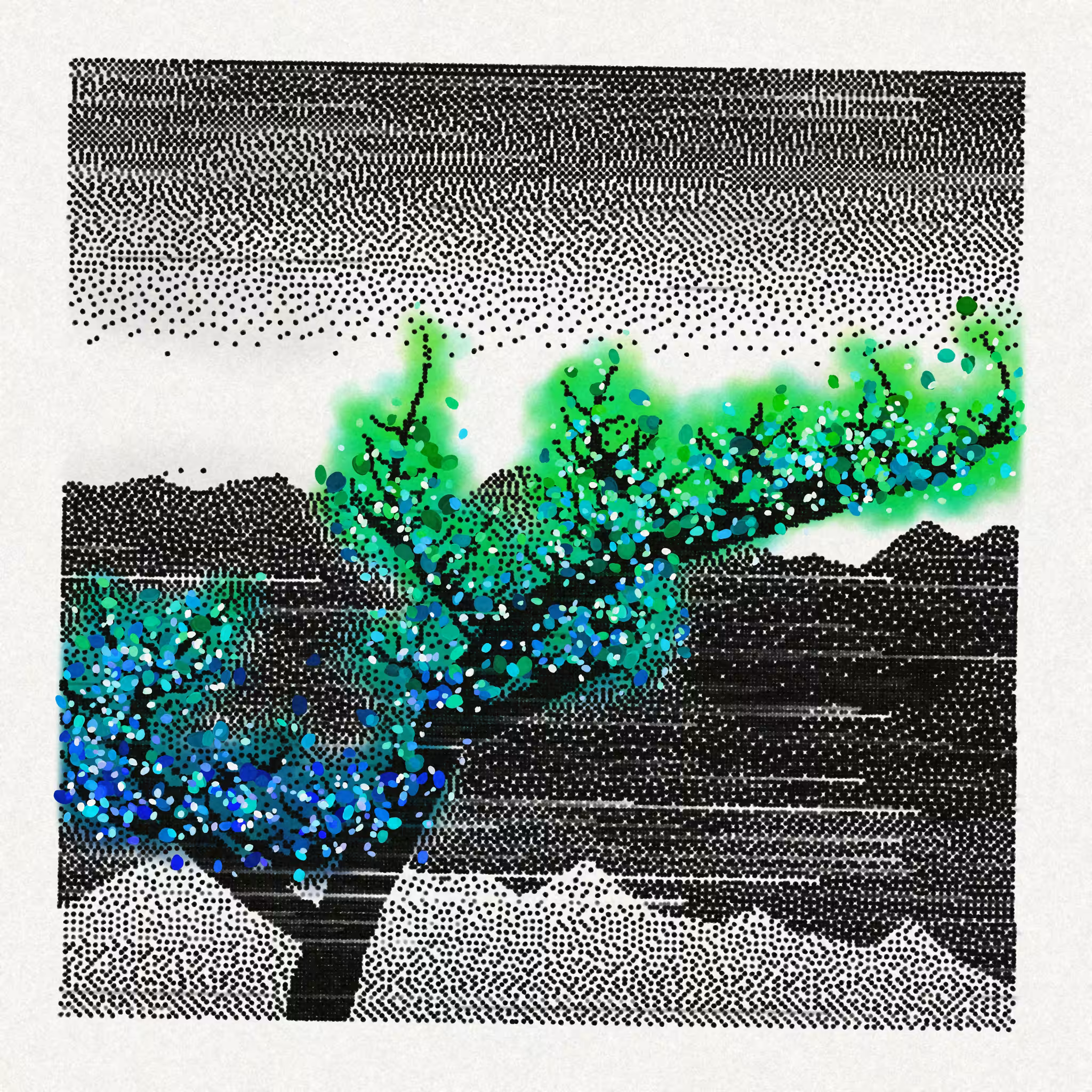 Dithered Branches #21