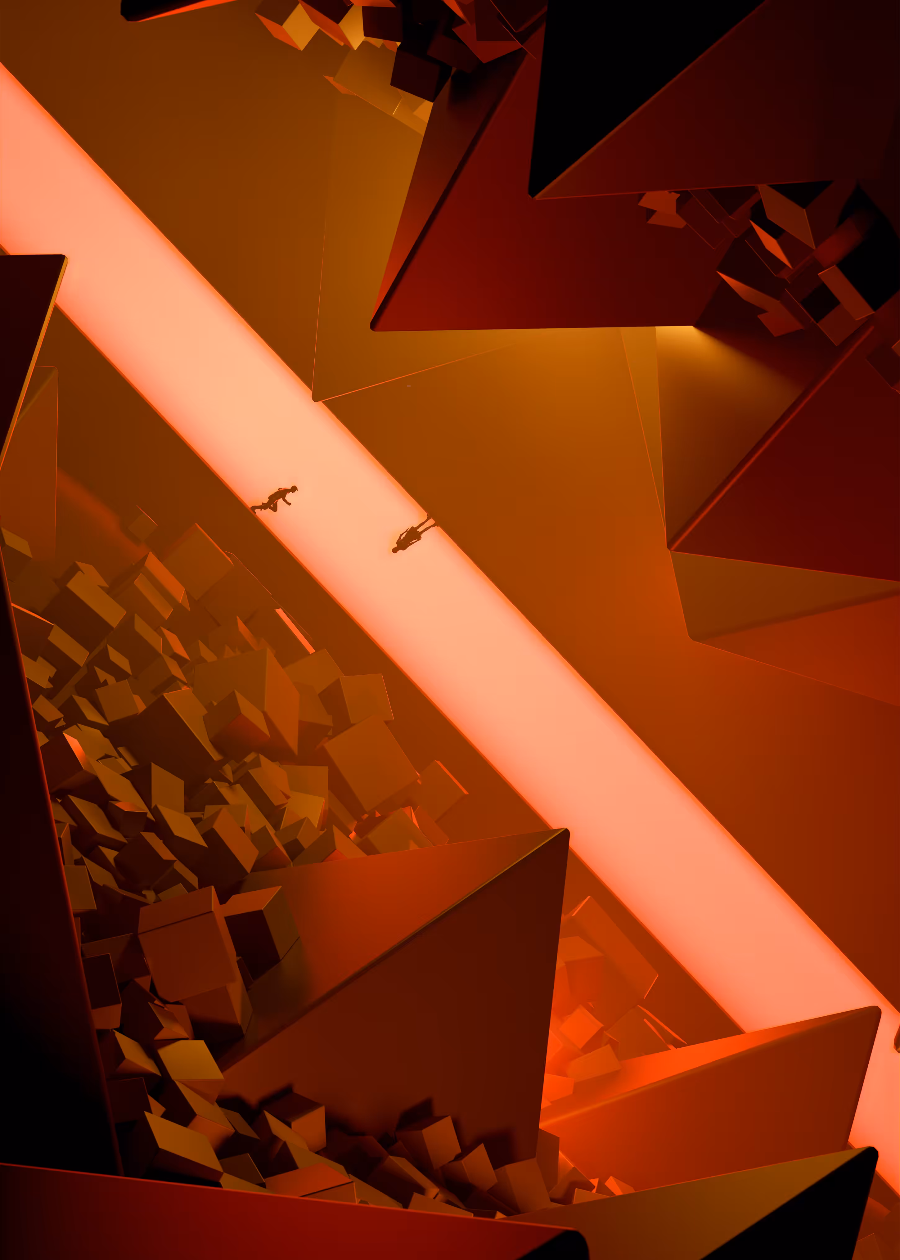 Of light and darkness - the orange room