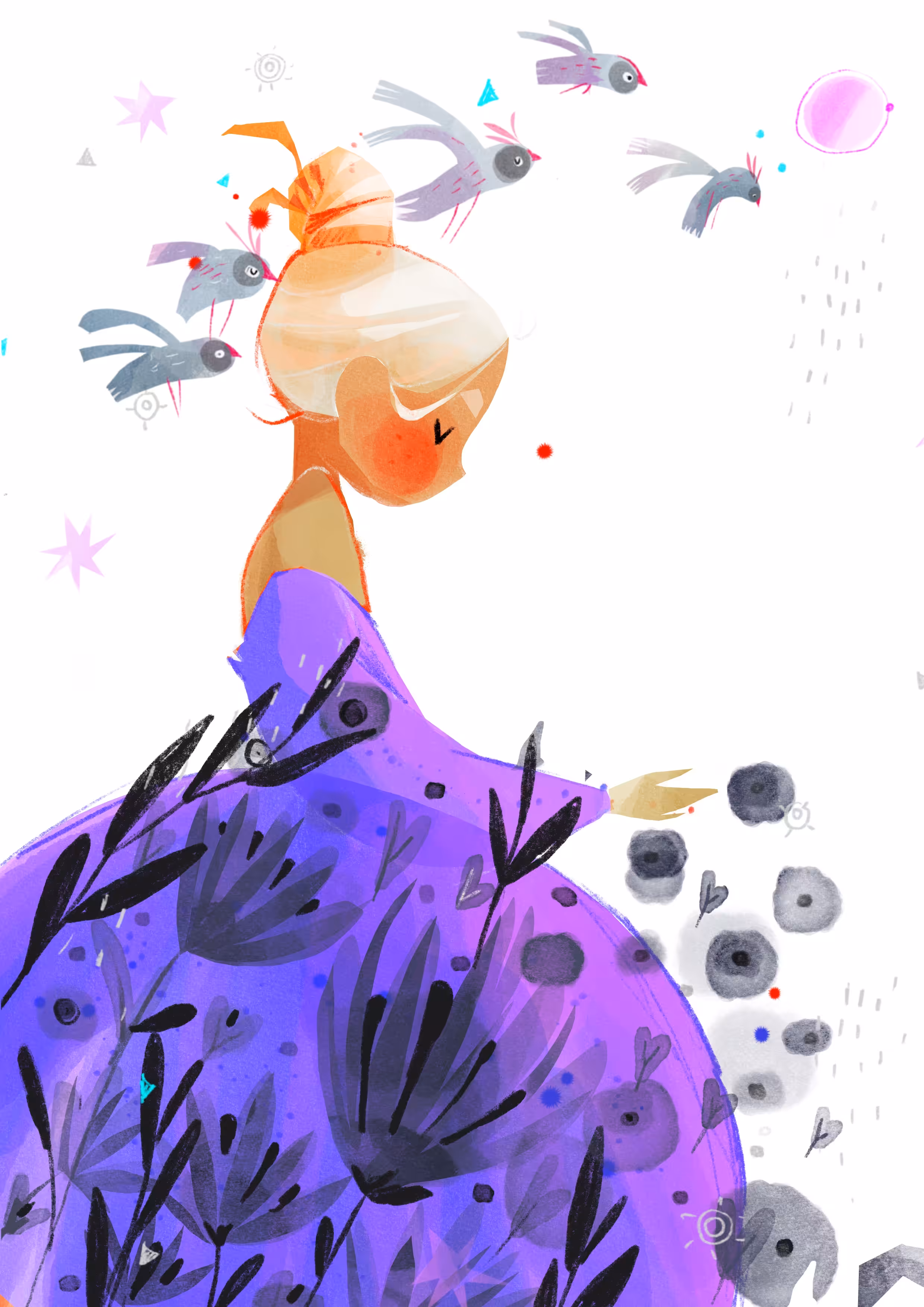 She