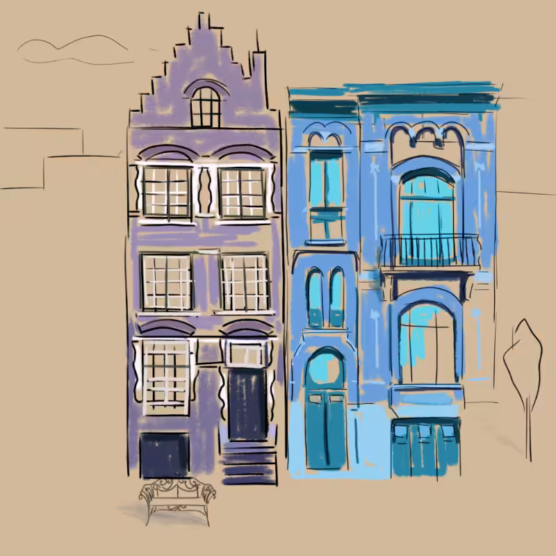 Architectural sketches #48