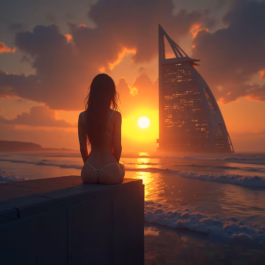 Thousand dreams in the dying light 🌅