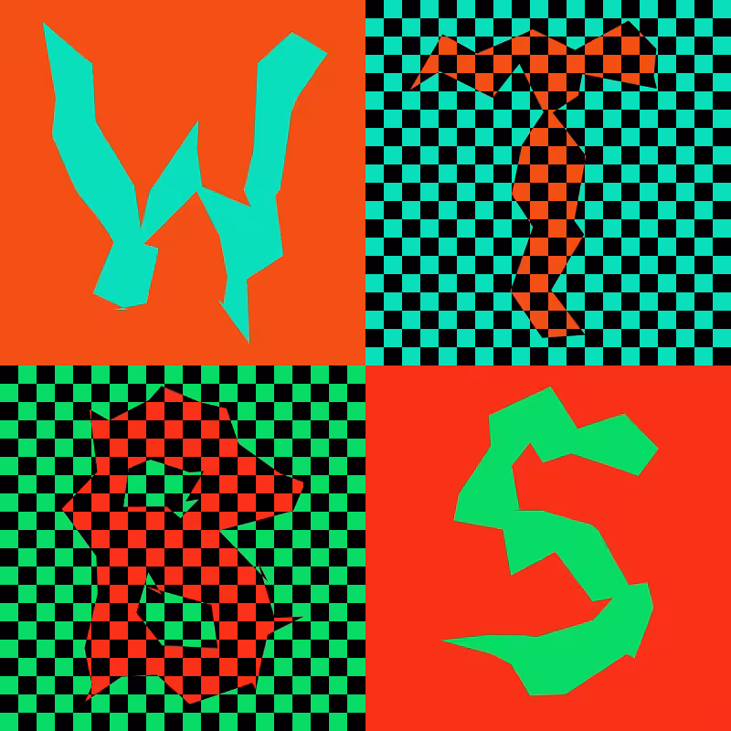 Waiting To Be Signed Logo with Wobbles #326