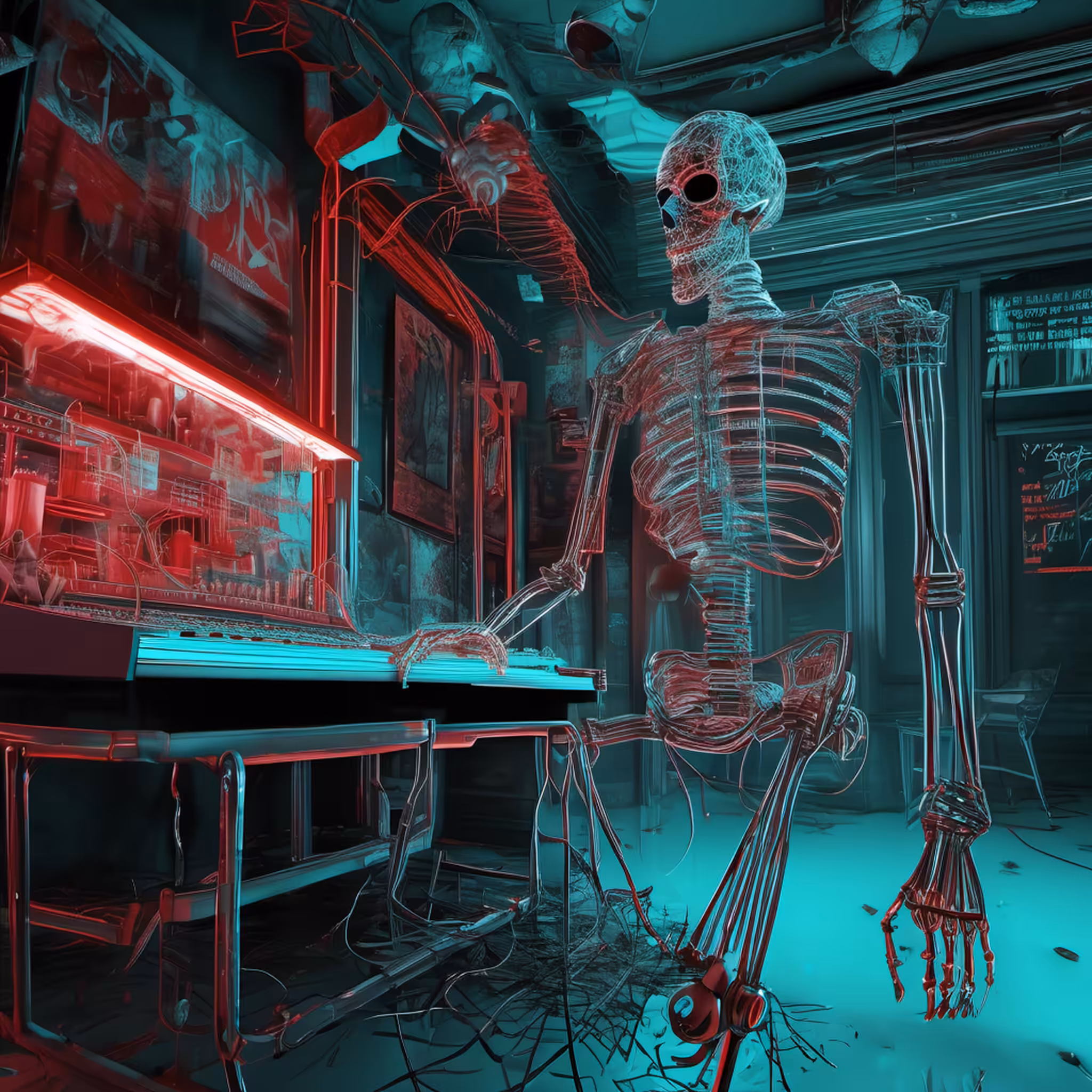 Skele, the bar pianist