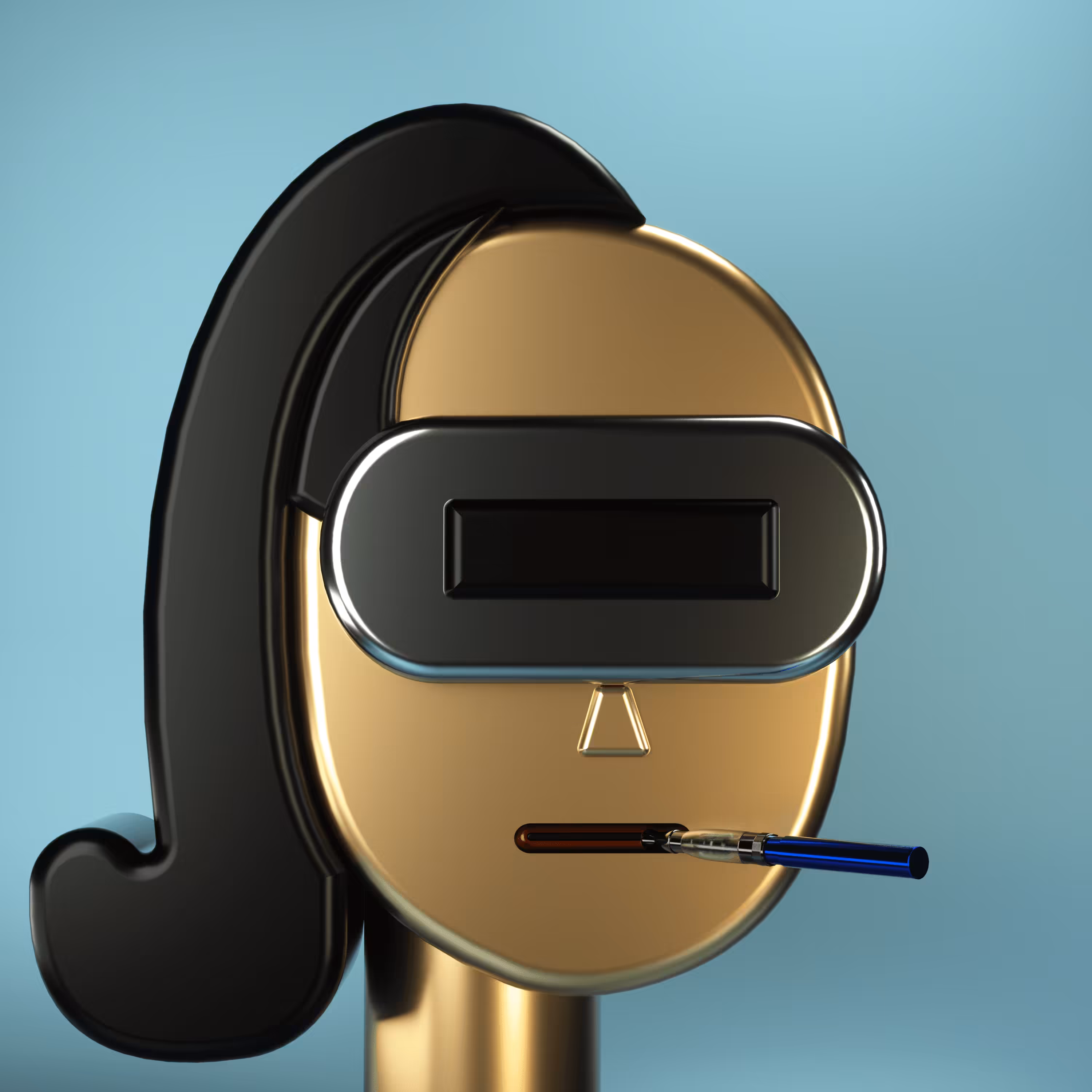 3D Chrome Punk #0771
