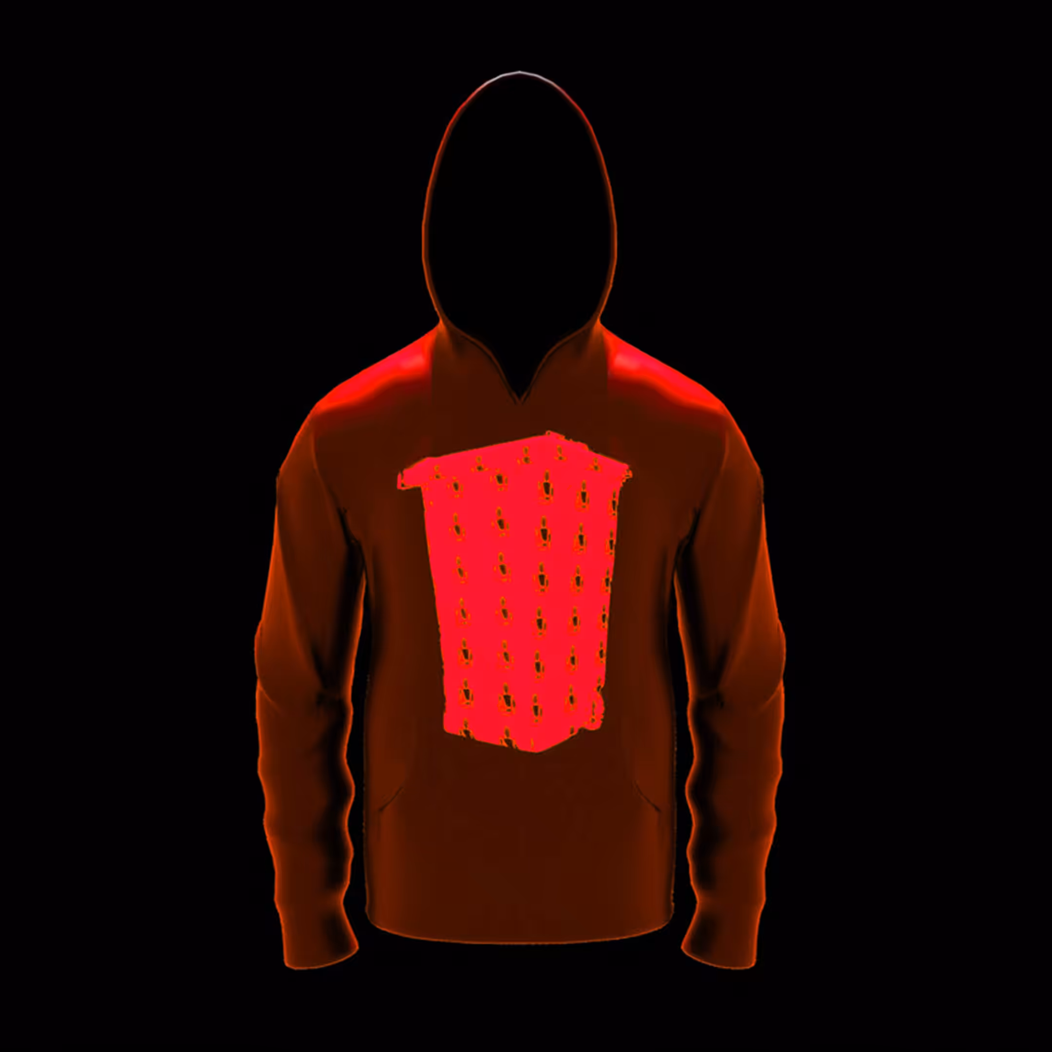 Cryptohoodies Post Trash Red